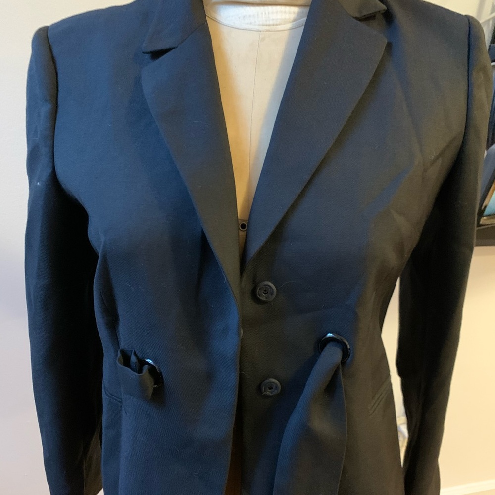 Valentino stunning classy black blazer, size 10